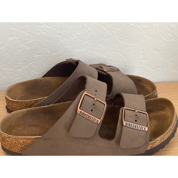 Birkenstock Arizona Mocha Brown 39 size 8-8.5 - Picture 2 of 9